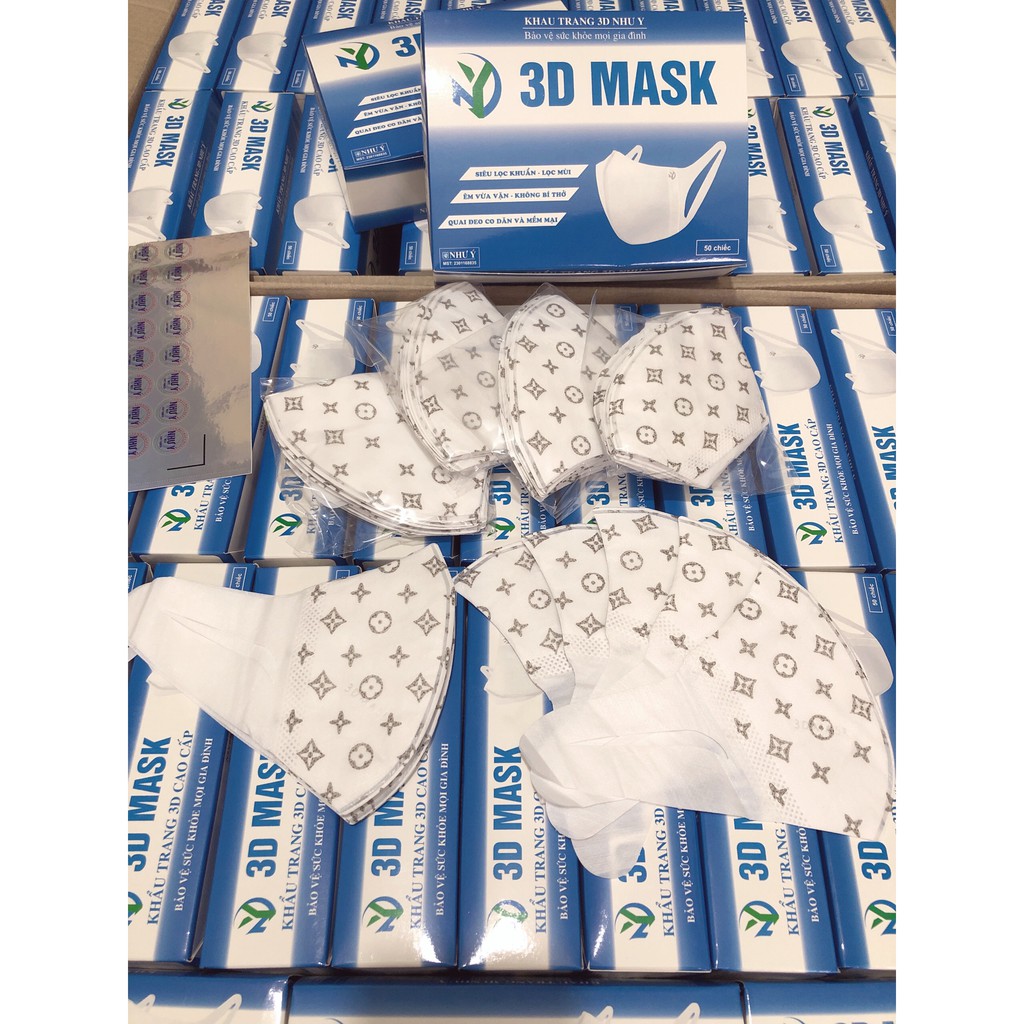[CÓ SẴN] Khẩu Trang 3D MASK Công Nghệ Mới Vải Kháng Khuẩn( Monji, Masuji, Xuân Lai,Duy Khánh) Loại Đẹp RẺ NHẤT | BigBuy360 - bigbuy360.vn
