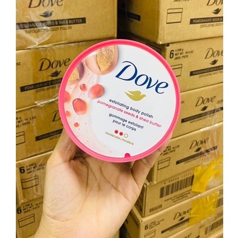 Tẩy Da Chết Toàn Thân DOVE Exfoliating Body Polish