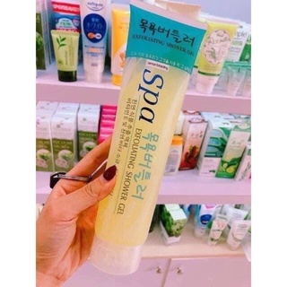 Tẩy tế bào chết SPA Hàn Quốc 350ml - Gel tẩy tế bào chết toàn thân, dưỡng da trắng sáng, tẩy da chết body