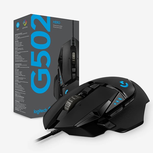 [Hoả Tốc - HCM] Chuột Gaming Có Dây Logitech G502 Hero | Hàng Chính Hãng | Bảo hành 12 tháng | Mimax Store