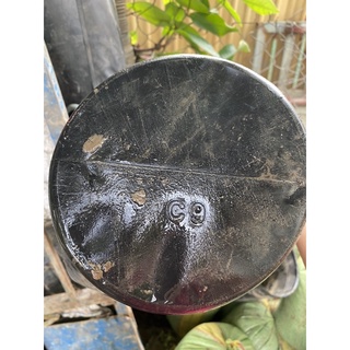 (Pass) COMBO 05 CHẬU NHỰA ĐEN CŨ KO LỖ (đk 33cm)