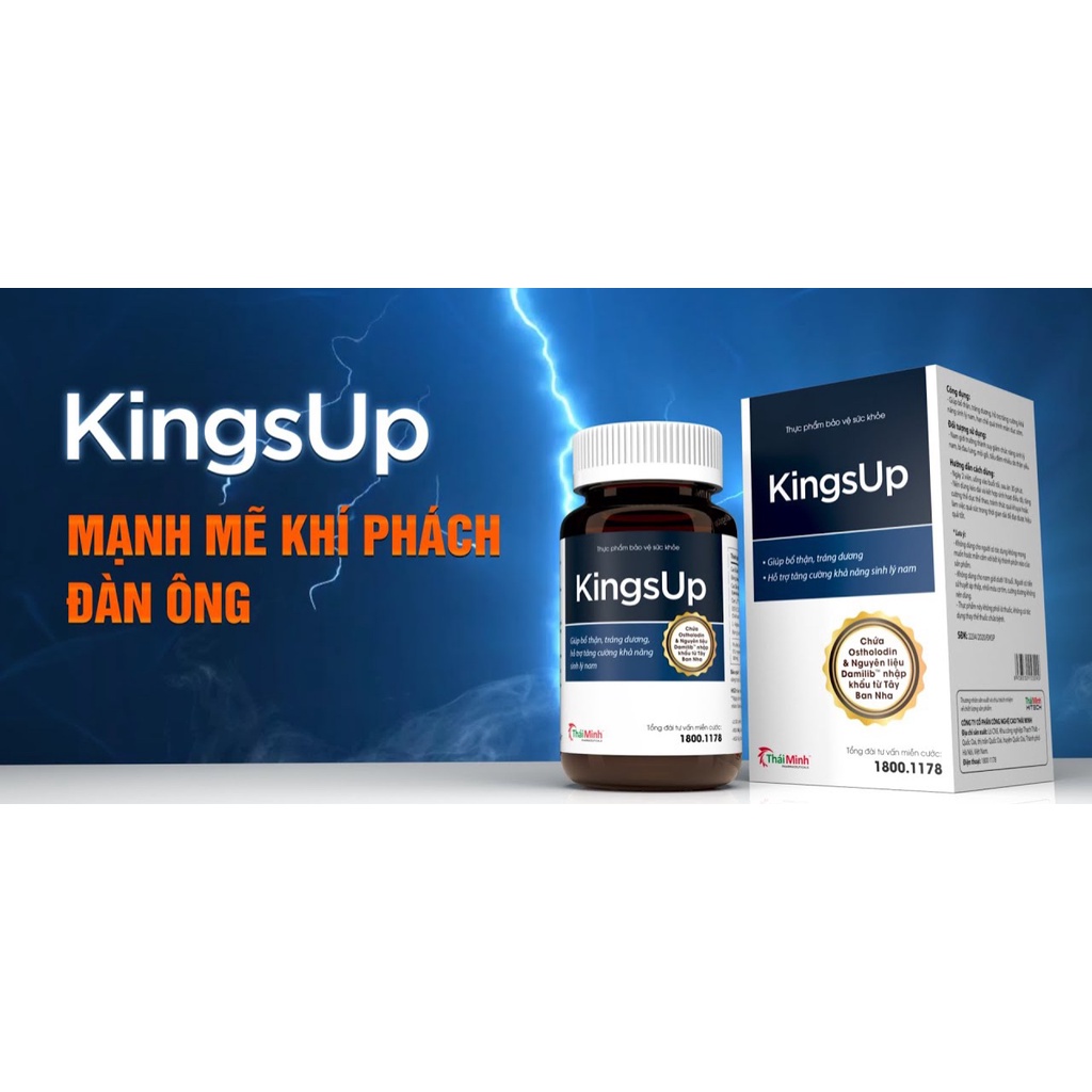 ! ! Kingsup  - Tăng cường sinh lý nam