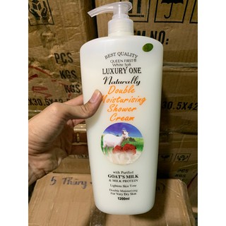 [ giá sỉ tại kho] Sữa tắm dê luxury nguyên chất Cty Chính Hãng 1200ml