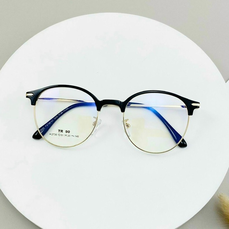 Gọng kính cận tròn kim loại thời trang nữ 2736 nhiều màu 2736 | BigBuy360 - bigbuy360.vn