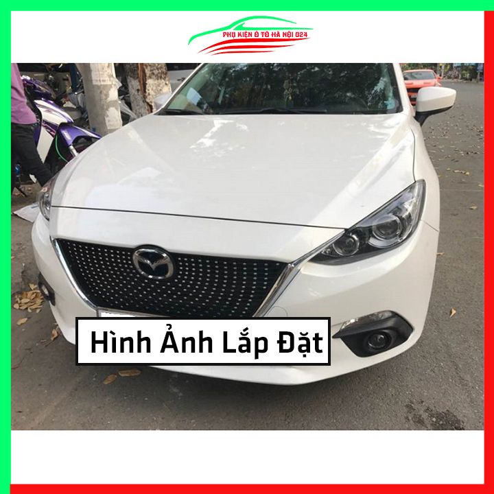 Mặt ca lăng, calang sao rơi Mazda 3 2017-2019 trang trí làm đẹp xe