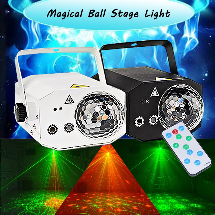 Đèn sân khấu vũ trường + 2 Trong 1 LED Dj Máy chiếu Đèn nhấp nháy cho tất cả các loại tiệc Bộ Đèn Lồng Trang Trí Tiệc Cưới / DJ / Bar Độc Đáo