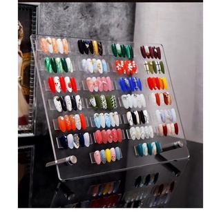 Khung Mica Trưng Bày Mẫu Móng, Bảng Bày Móng Nail