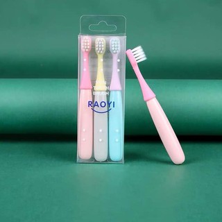 Set 3 bàn chải đánh răng cho bé