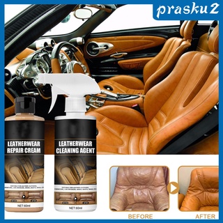 Bộ Dụng Cụ Vệ Sinh Nội Thất Xe Hơi / Ghế Da / Ghế Sofa 60ml Bằng Nhựa Tiện Dụng