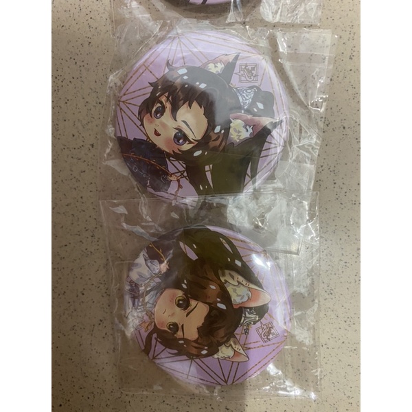 Phụ kiện Husky và sư tôn mèo trắng của hắn