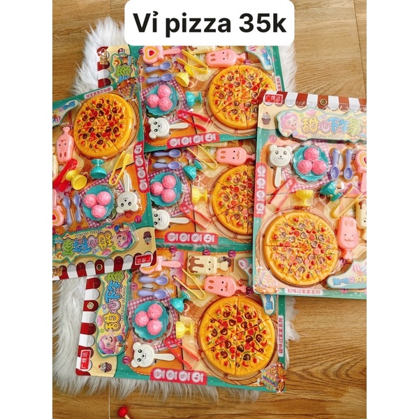ĐỒ CHƠI VỈ PIZZA CHO BÉ