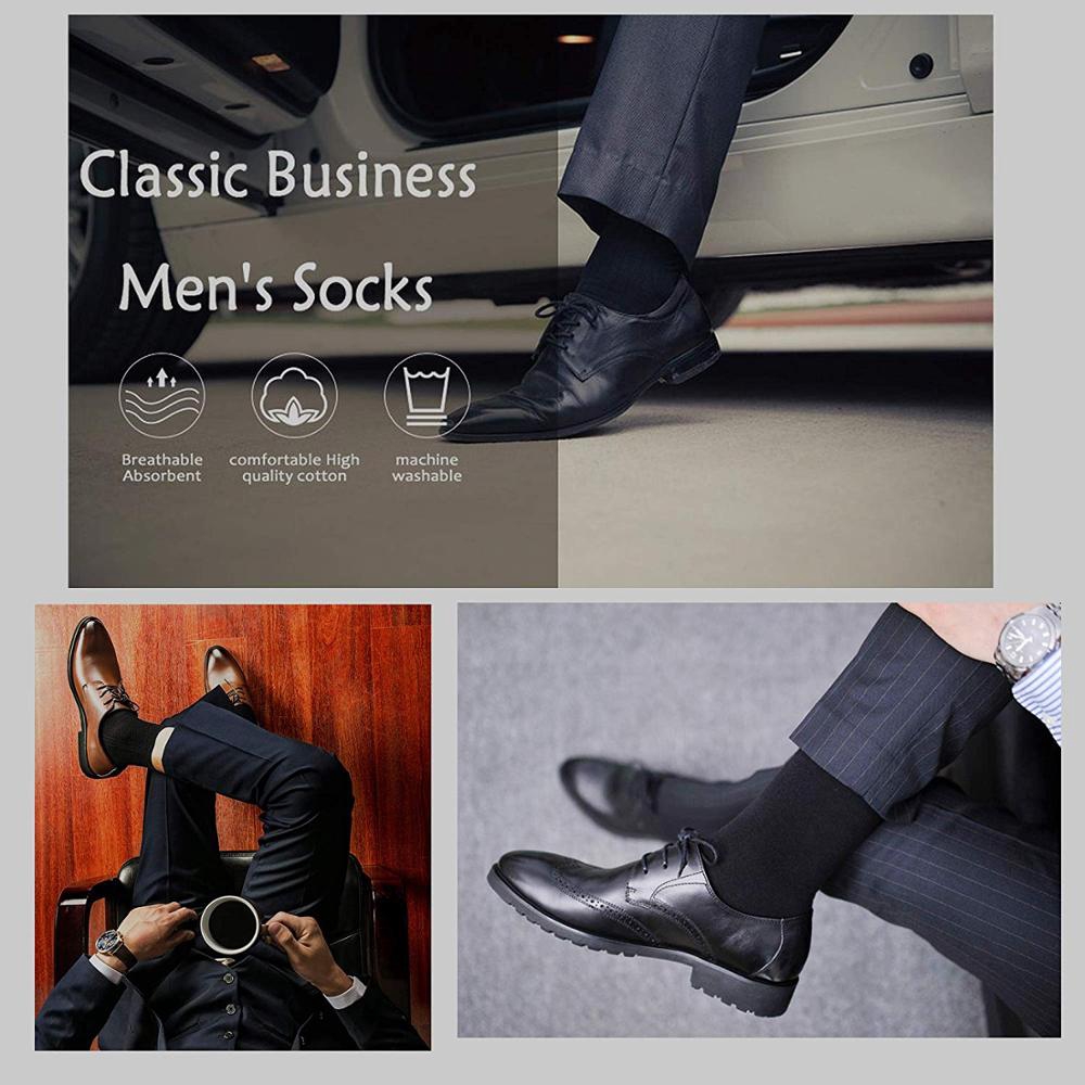 Set 5 Đôi Vớ Cotton Mềm Mại Cho Nam