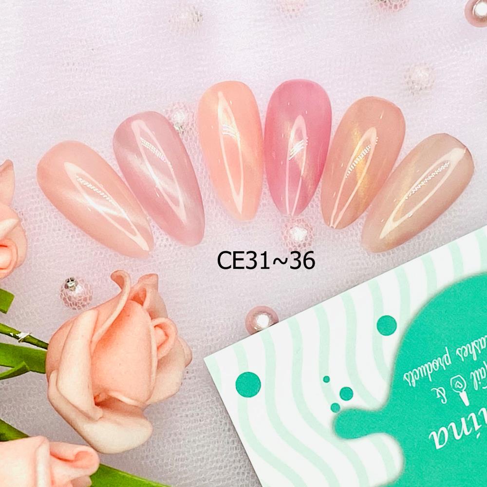 Sơn gel Tamina Nhật Bản - SƠN GEL MẮT MÈO HỒNG PHẤN - sơn gel móng tay chất đậm đặc, bóng đẹp bền màu lên màu chuẩn 15ml