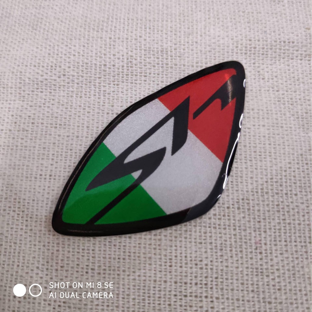 TEM LOGO CHỮ SH TRANG TRÍ XE