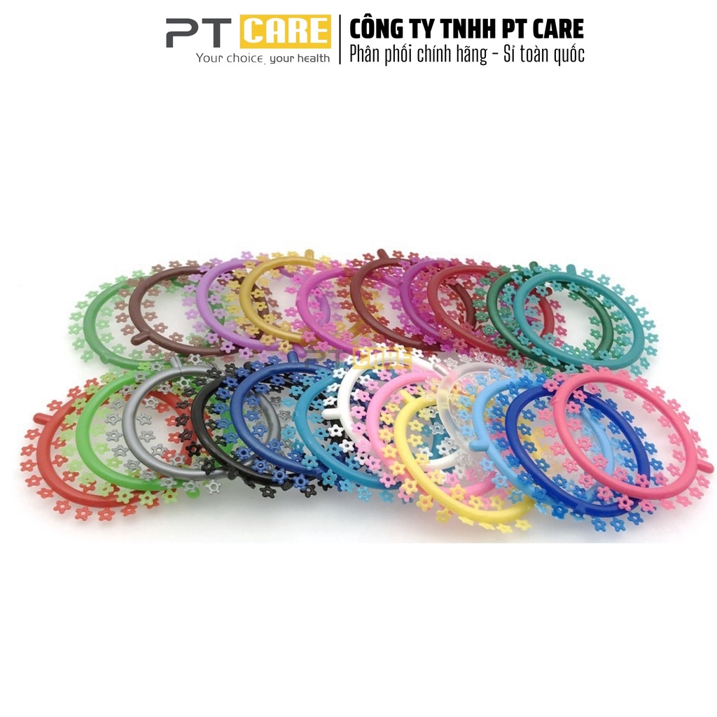 PT CARE | Thun Tại Chỗ/ Vòng Cao Su Chỉnh Nha Co Giãn Hình Kitty Micky Hoa Văn Xinh Xắn Dùng Trong Nha Khoa