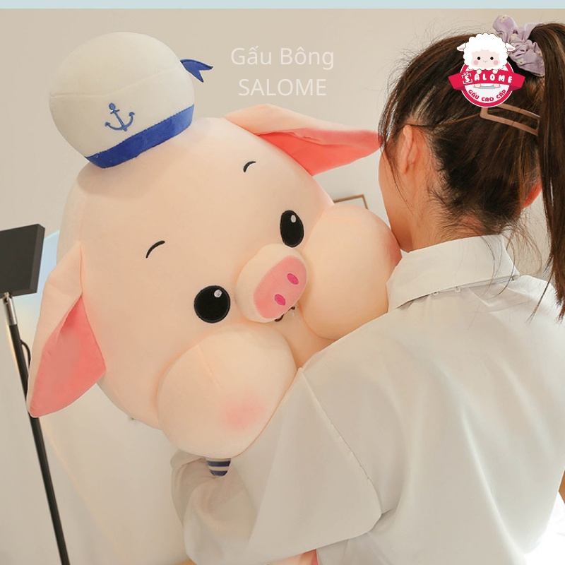 Gấu Bông Con Heo Má Bánh Bao SALOME tp HCM, Lợn Thủy Thủ Cao Cấp