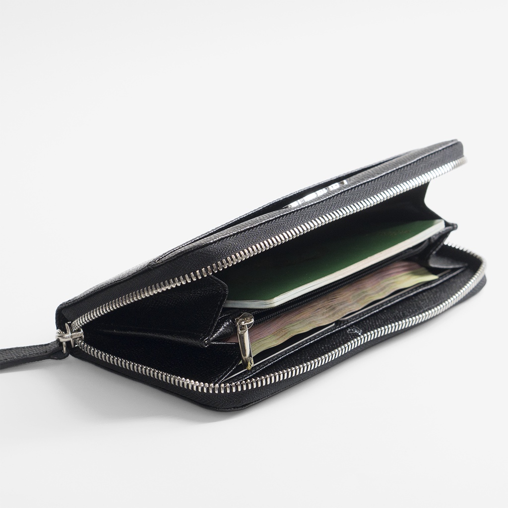 CLUTCH 1 khóa LAVA CROSS da bò crossgrain chính hãng Lavatino - CLB01