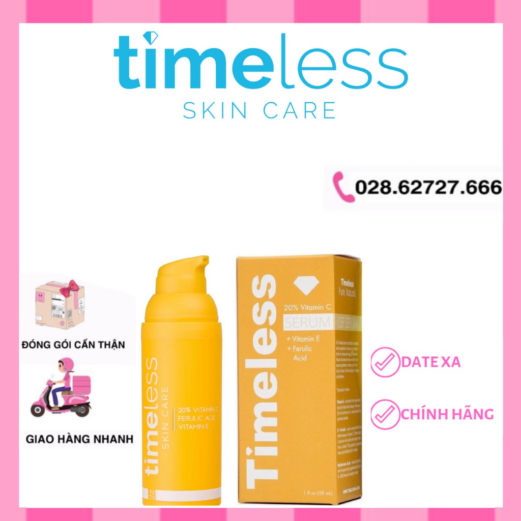 Tinh Chất Dưỡng Da Serum Timeless 20% Vitamin C + E