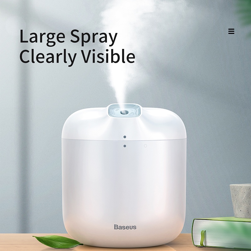 Máy phun sương tạo ẩm Baseus Elephant Humidifier (600ml , Air Diffuser, Large Spray with LED Night Light)