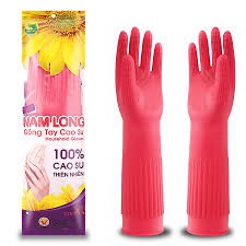 Găng Tay Cao Su Gia Dụng Nam Long Size M