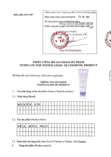 Sửa rửa mặt huyền cò (chính hãng)