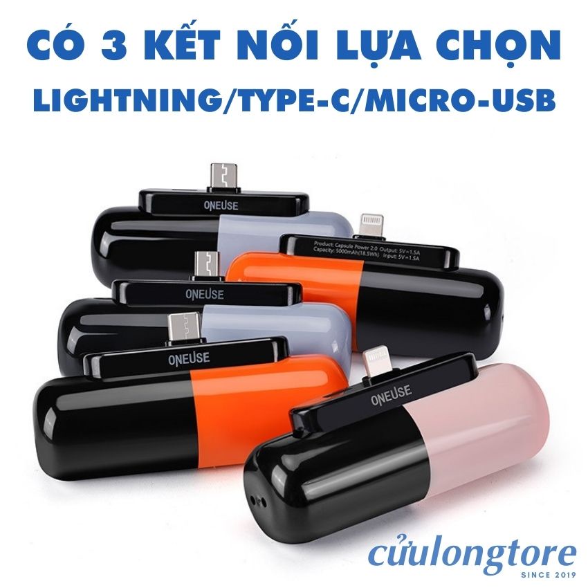 Sạc Dự Phòng Mini Siêu Nhỏ di động cầm tay dễ thương cute bin sạc điện thoại iphon 11 12 13 du lịch bỏ túi