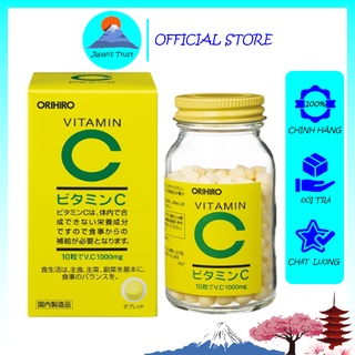 Viên uống bổ sung Vitamin C Orihiro 300 viên Nhật Bản - Giá tốt - Hàng chính hãng