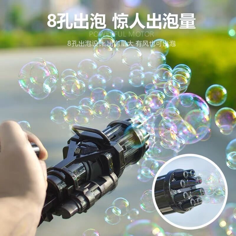 Súng Bắn Bong Bóng Xà Phòng Tự Động Cho Bé