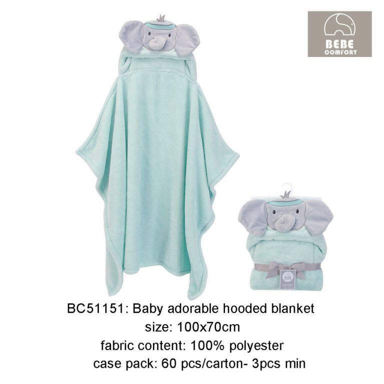 Choàng ủ lông quấn bé hình thú cao cấp Bebe Comfort