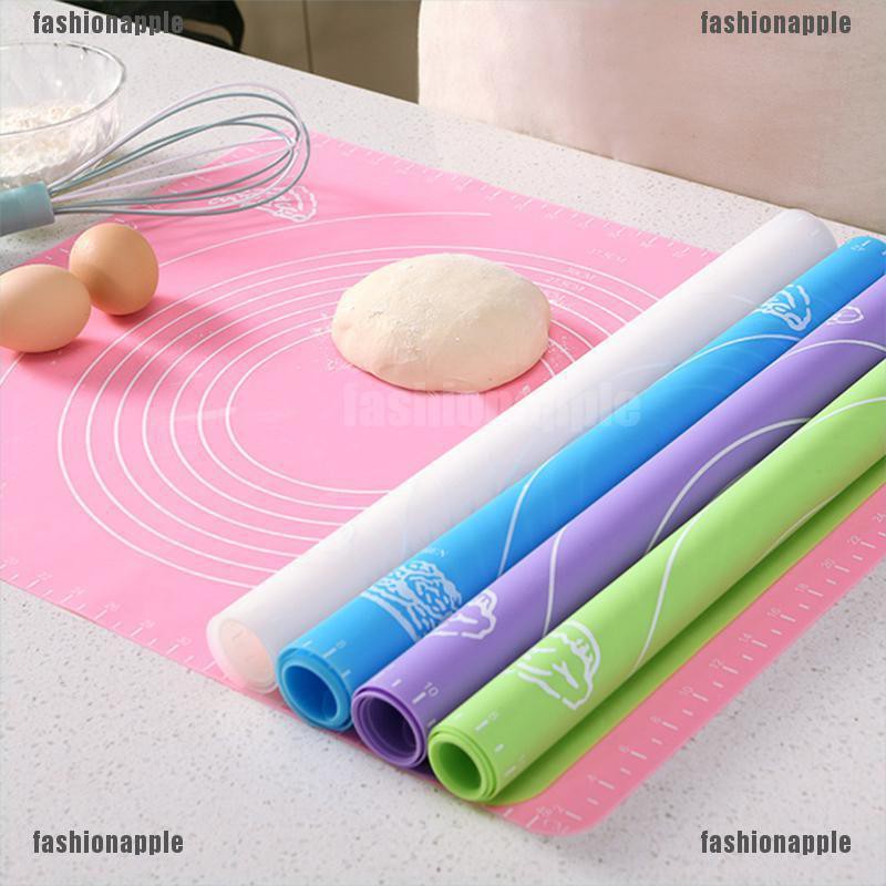 Thảm Silicon Nhào Bột Làm Bánh Chống Dính 26 * 29cm