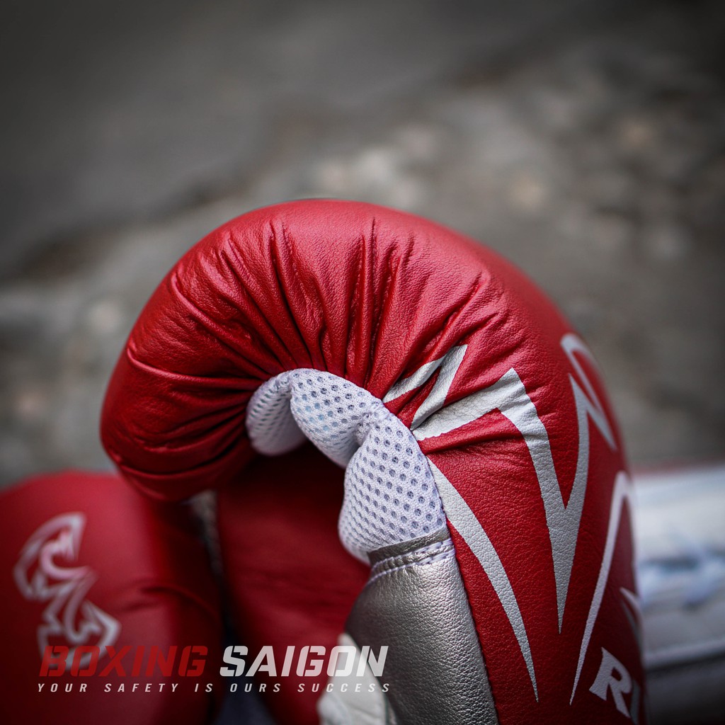 Găng tay boxing Rival RS100 Professional Sparring - Đỏ