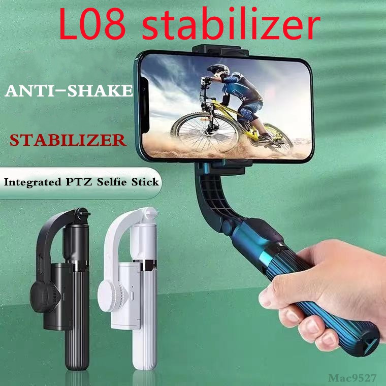 Bộ giá đỡ Gimbal chống rung ổn định l08 l03 cr10s có 3 chân đỡ với nút bấm BLT cao cấp