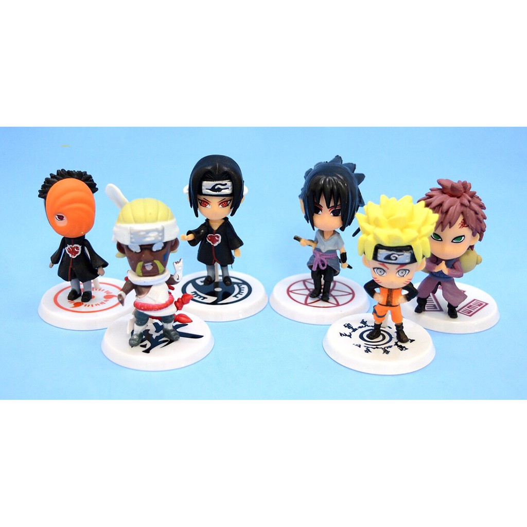 Bộ mô hình chibi Naruto set 2