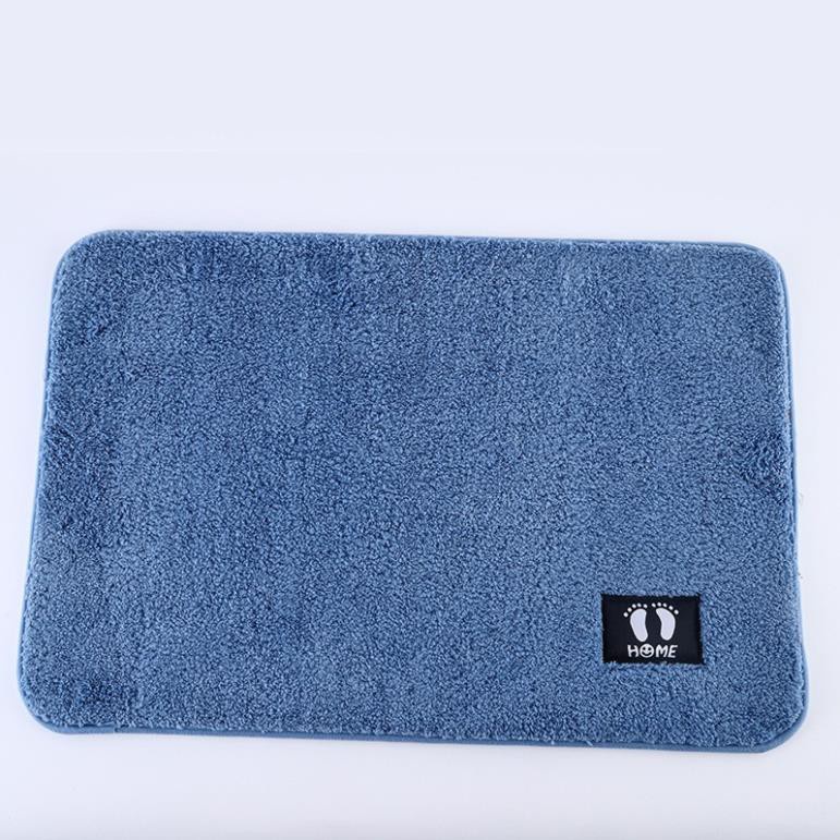 Thảm lau chân, chùi chân vải nỉ chống trơn trượt, thấm hút tốt (40 x 60)