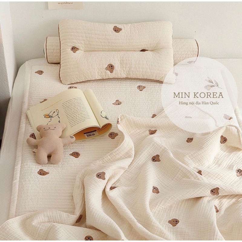CHĂN - GỐI SƠ SINH - GỐI ÔM - THẢM LÓT - ĐỆM NGỦ GẤP GỌN CHEZBEBE HÀN QUỐC - MADE IN KOREA8
