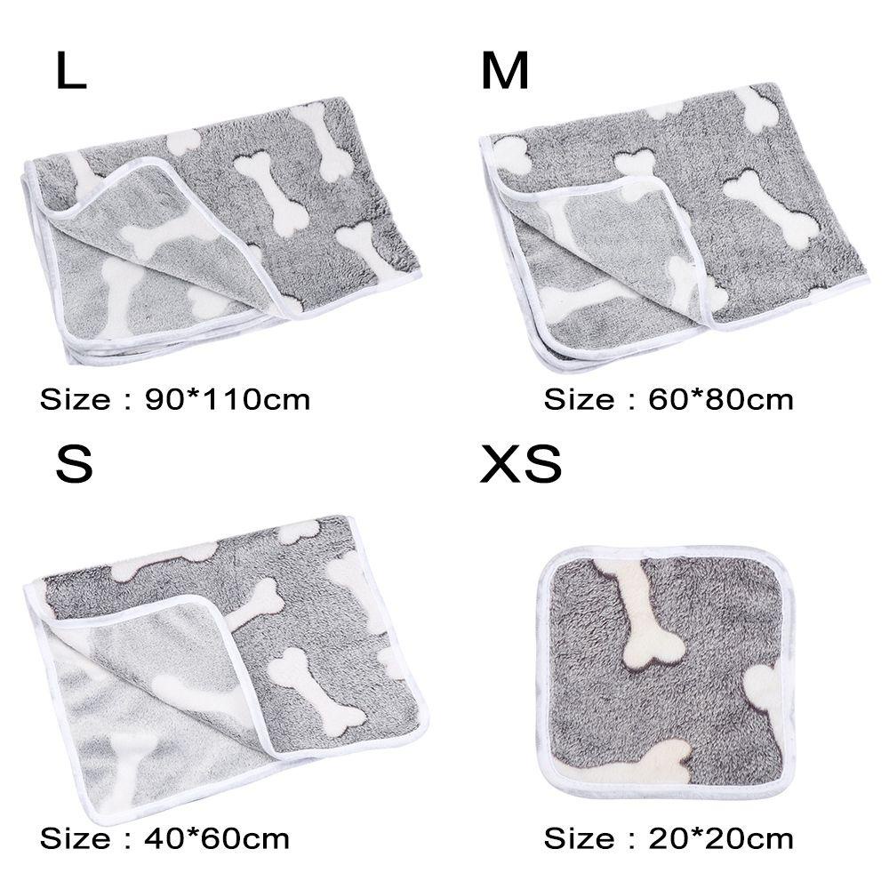 LEISURE Chăn Lông Nhung Mềm Mại Dành Cho Thú Cưng