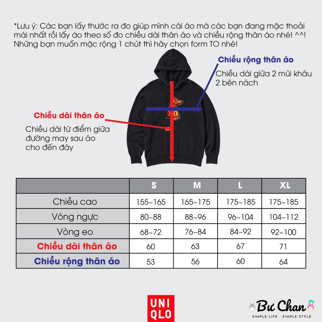 Áo hoodie UNIQLO Nam/Nữ Jeff Koons Sweatshirt 4 ❤️ (UNIQLO Nhật Chính Hãng)