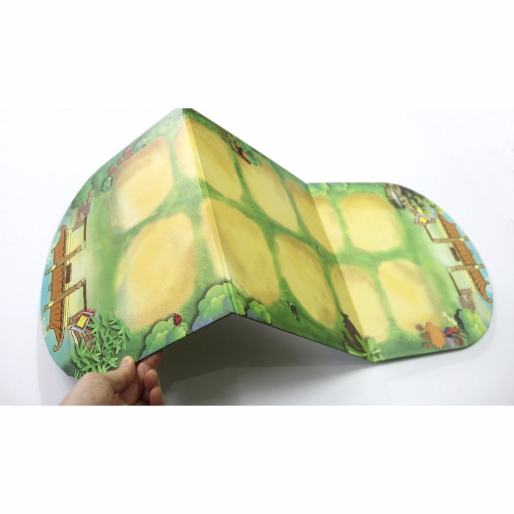 Bộ trò chơi Ô ăn quan viên gỗ - Đi tìm kho báu - 2 mặt chơi 3020