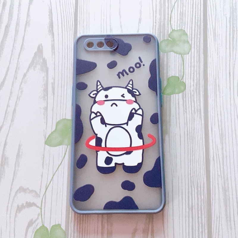 Ốp lưng nhám viền cao su Oppo A3s / Realme C1 / A12E/Reno 5/Oppo A15/A15s/Realme C12/C15