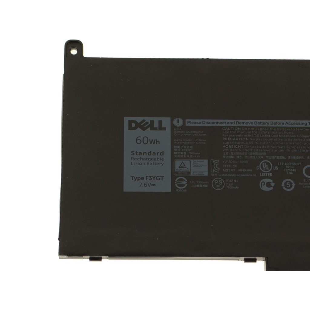 PIN [ZIN] Dell Latitude 12 7000 7280 7480 5289 7389 PGFX4 DJ1J0 K5XWW N18GG 725KY 60WH - BẢO HÀNH 6 