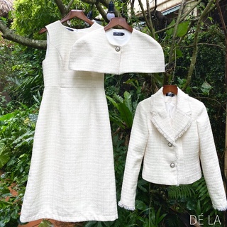 Set Dạ Tweed 3 Chi Tiết