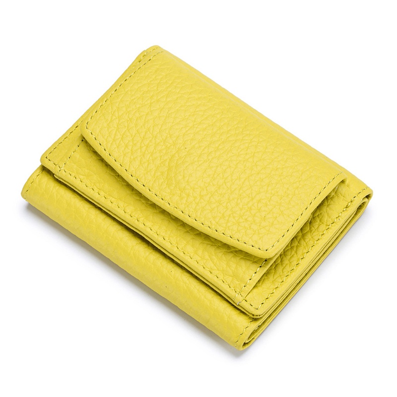 Ví Da Ngắn Dạng Gập Thời Trang Cho Nữ