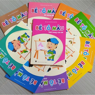 Combo 12 quyển BÉ Tô MÀU