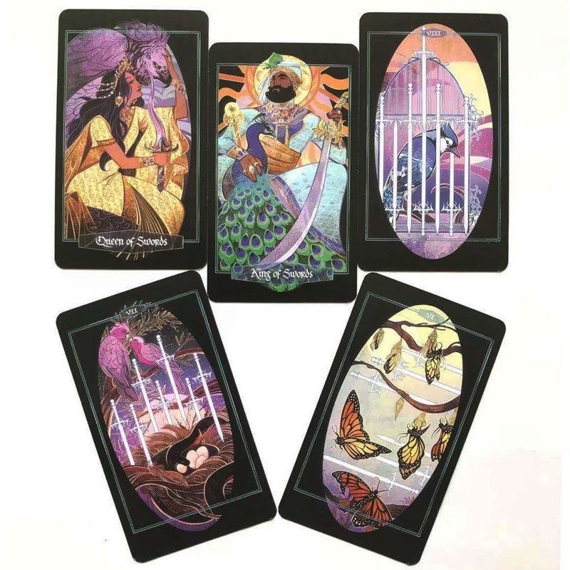 The Children of Litha Tarot Card Game Bộ Thẻ Bài Tarot Thiết Kế Dễ Thương Cho Bé