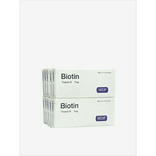 BIOTIN ( VITAMIN H) hộp 20 viên