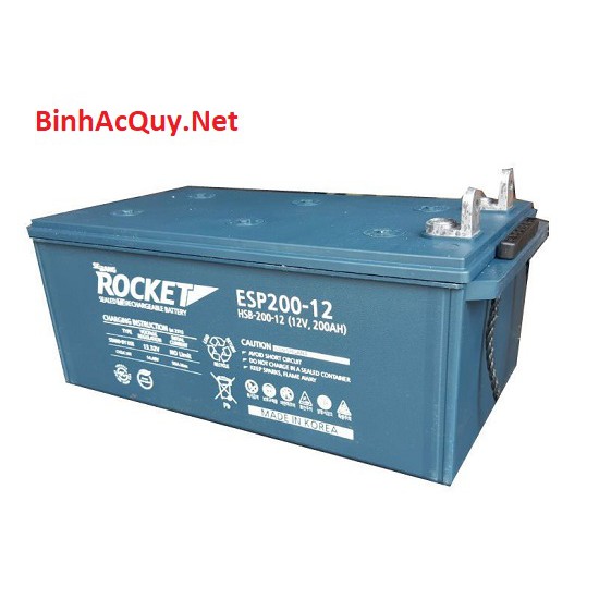 Bình ắc quy Rocket ESP 200-12 12V-200AH