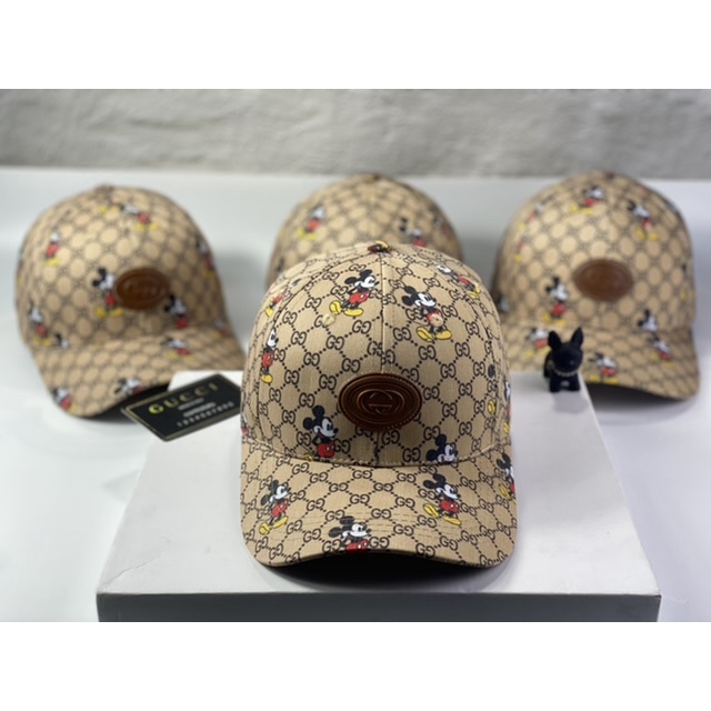 Mũ - nón lưỡi trai G c in chuột logo da sành điệu thời trang
