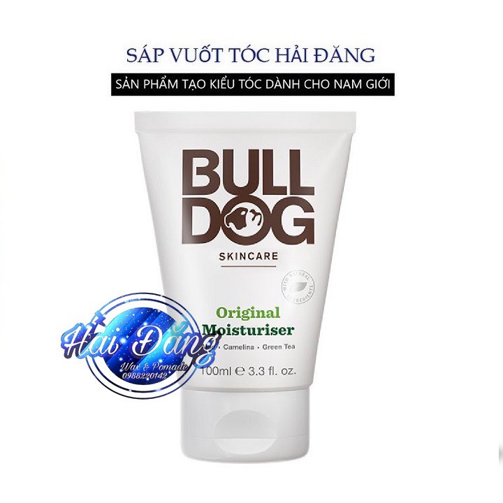 [ Chính Hãng UK ] Kem Dưỡng Ẩm Cho Da Thường , Khô Bulldog Original Moisturiser - Dành cho da Nam