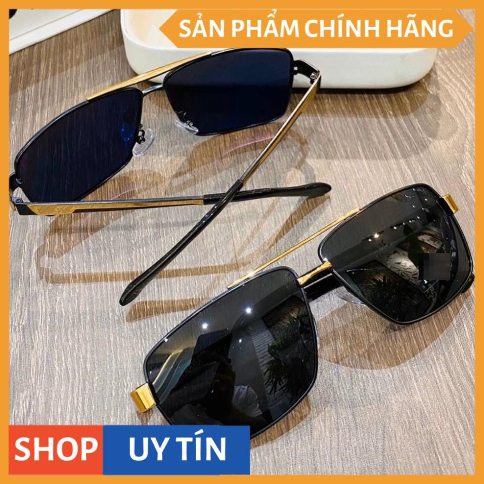KÍNH MÁT - KÍNH RÂM NAM VUÔNG CAO CẤP 8712 Tròng POLAROID chống uv400 chống chói + TẶNG KÍNH ĐÊM | BigBuy360 - bigbuy360.vn