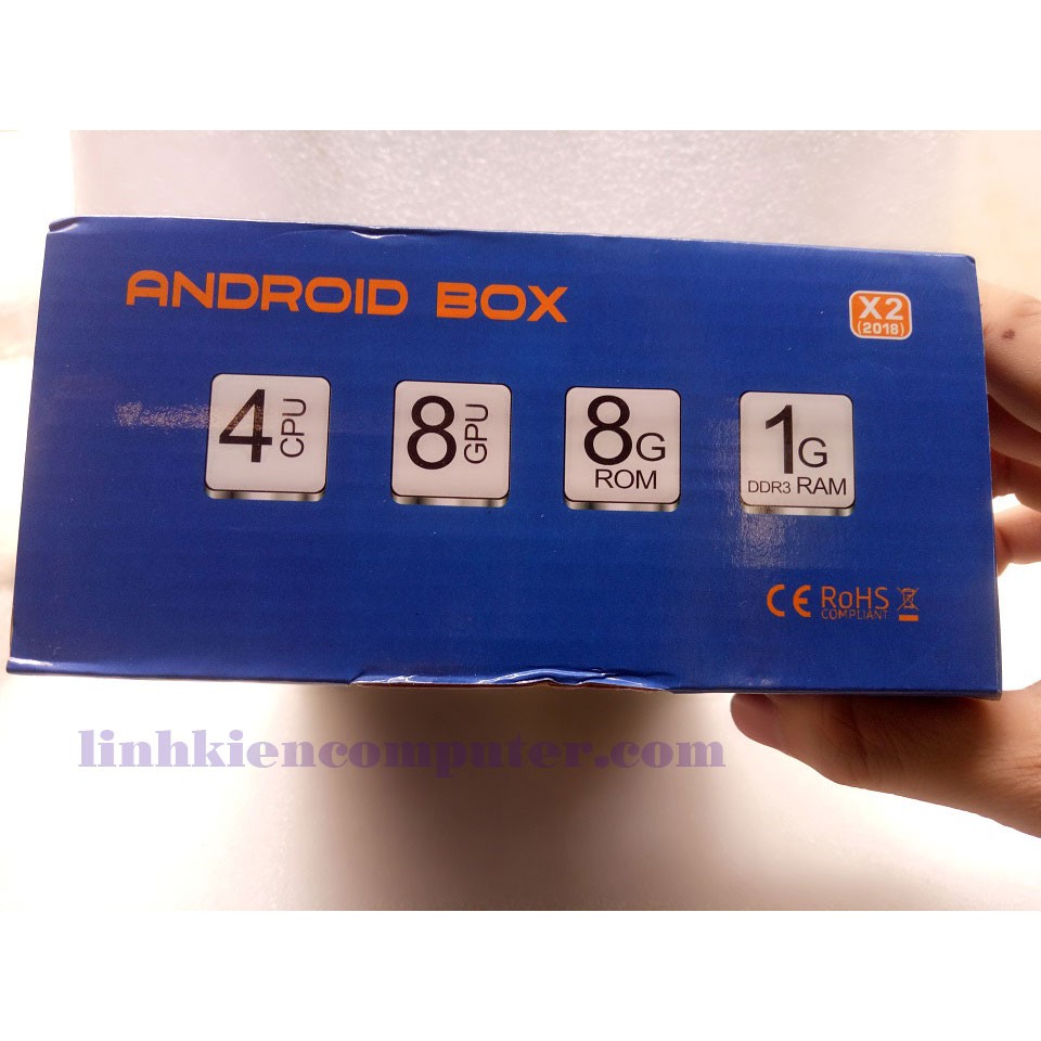 ĐẦU ANDROID TV BOX VINABOX X2 2018 - Thiết bị biến Tivi thường thành SmartTV